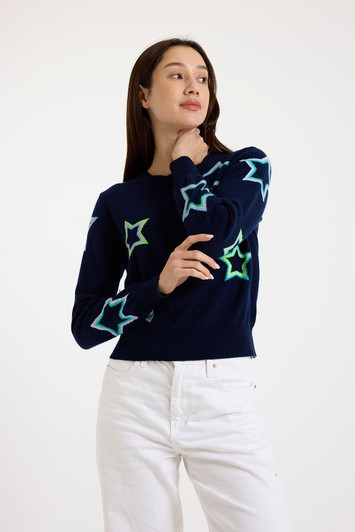 Brodie Pop Star Sleeve Crew 