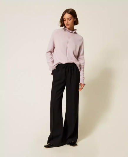 Twinset Wide Trousers with Drawstring