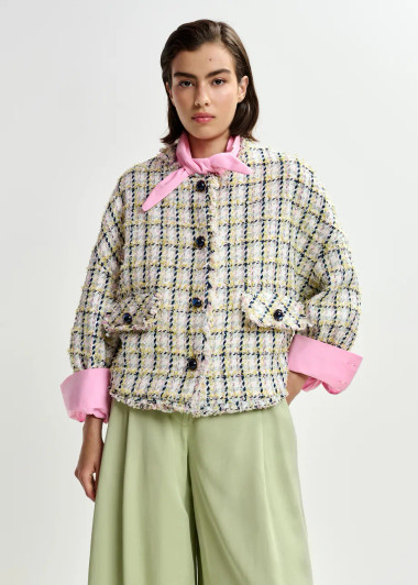 Essentiel Antwerp Boxy Cropped Jacket Jayden