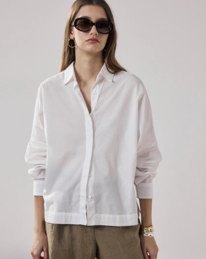 Hartford Cosma Woman Woven Shirt White