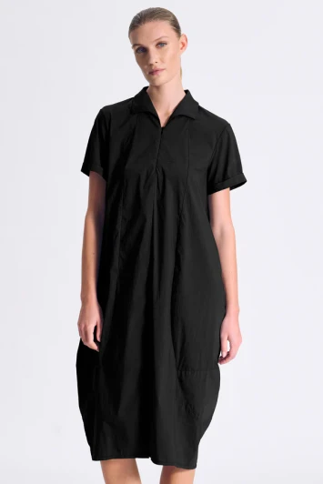 Transit Par Such Dress Short Sleeve Black 