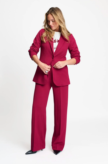 Pom Amsterdam Blazer Chloé Burgundy Red / SP9727