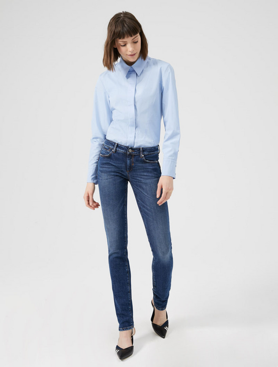 Sportmax Code Foce Midnight Denim