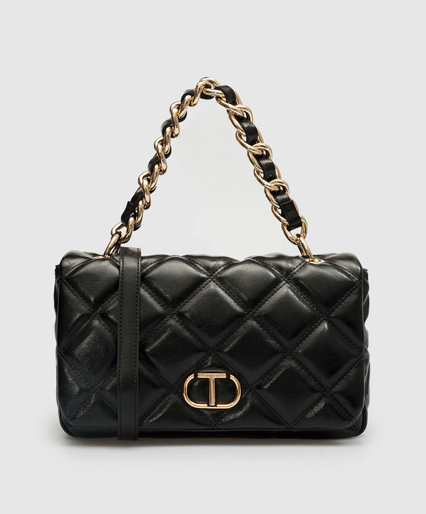 Quilted shoulder bag