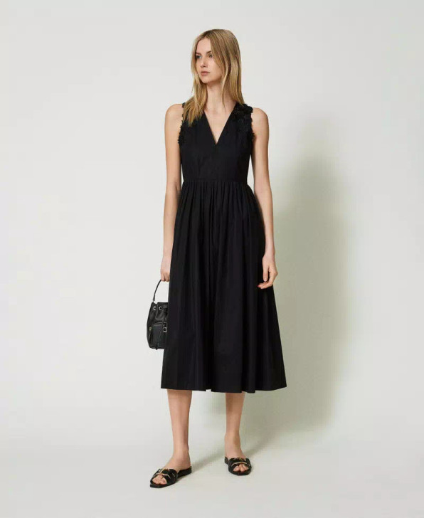 Twinset Abito Black Dress