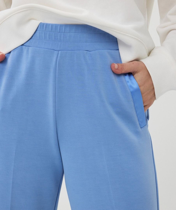 Esqualo Trousers jogger modal Blue