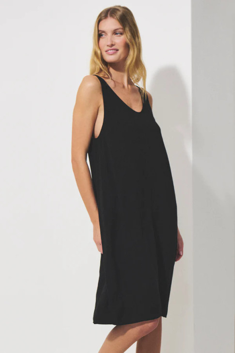 Transit Slip Dress Black