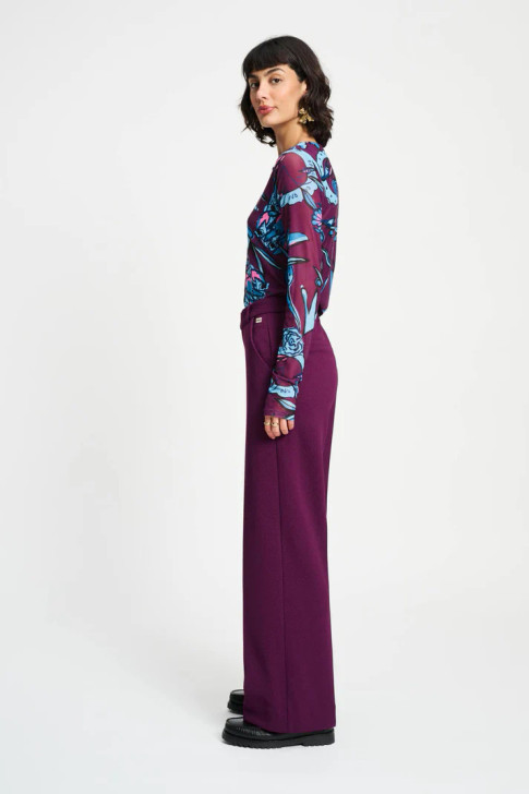 Pom Amsterdam Pants Lara Plum