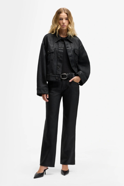 7 For All Mankind Calie Straight Blackcat 