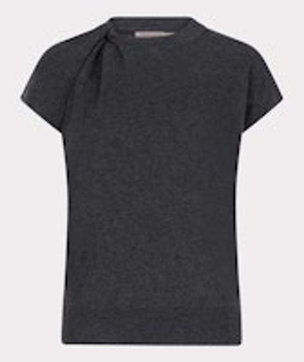 Esqualo Sweater sleeveless twisted knit