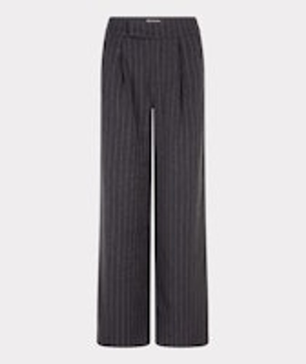 Esqualo Trousers high waist stripe studs 