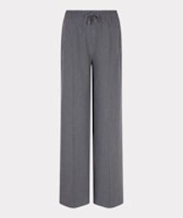 Esqualo Trousers Drawstring Melange Grey 