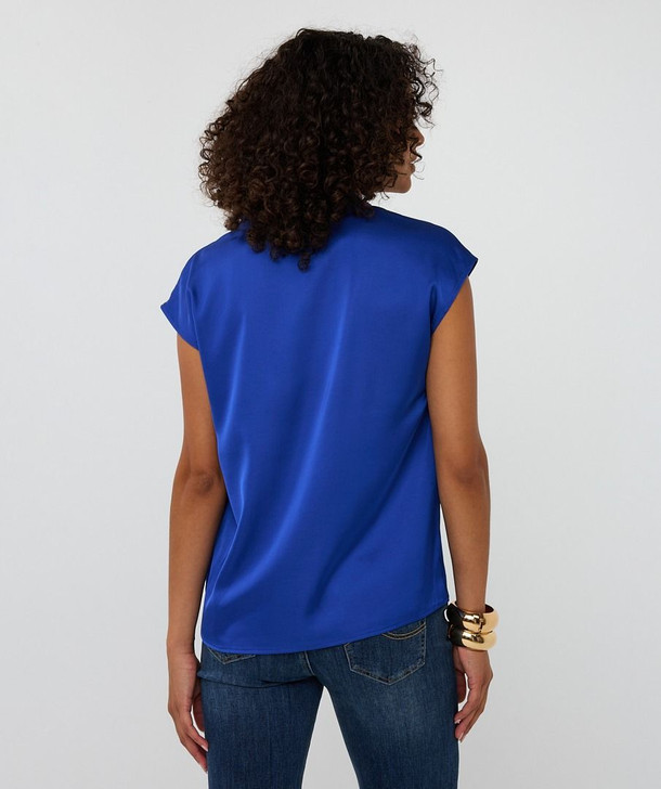 Esqualo V/neck Top sleeveless   