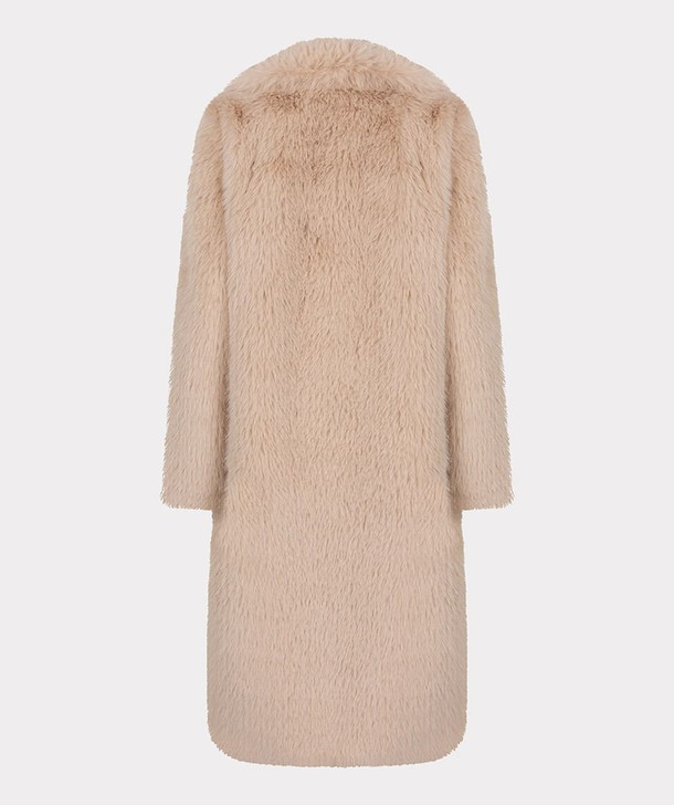 Esqualo Coat hairy long 