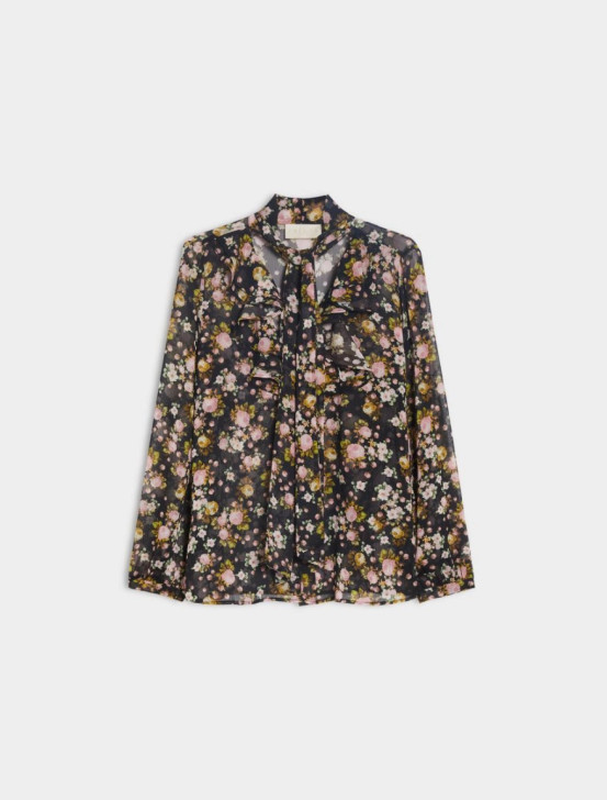 iBlues Printed Shirt Black