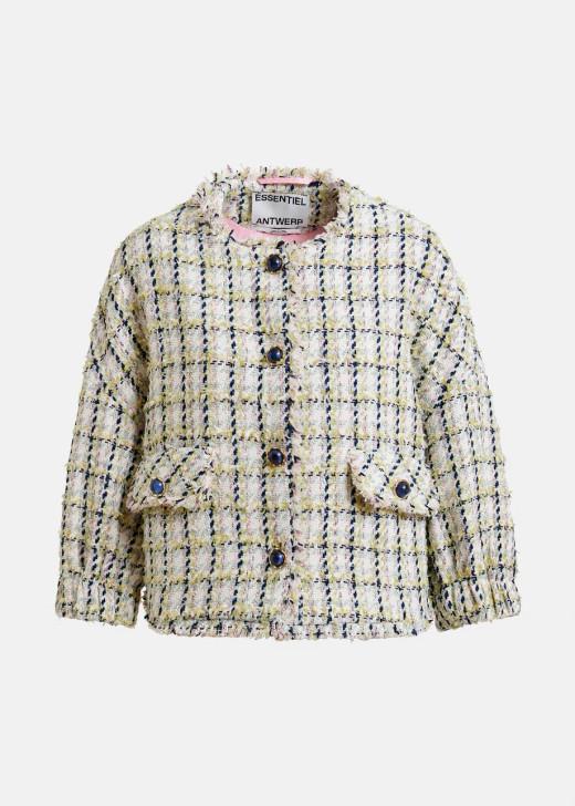 Essentiel Antwerp Boxy Cropped Jacket Jayden