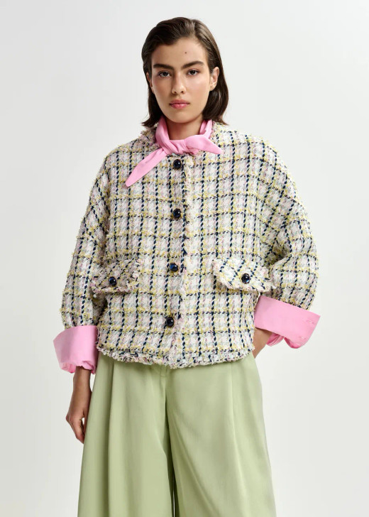 Essentiel Antwerp Boxy Cropped Jacket Jayden