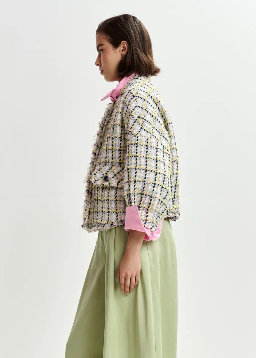 Essentiel Antwerp Boxy Cropped Jacket Jayden