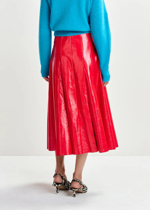 Essentiel Antwerp Faux Leather Skirt Jib