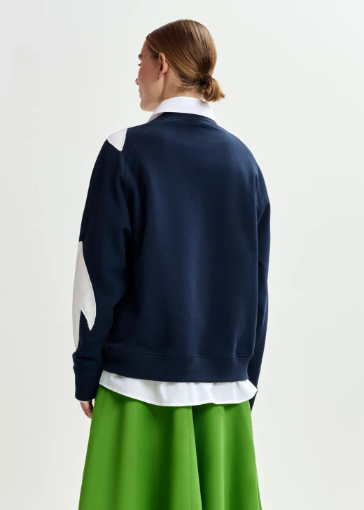 Essentiel Antwerp Jalways Embroidered Sweatshirt