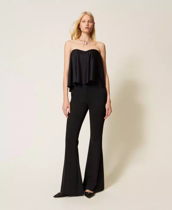 Twinset Satin bustier top