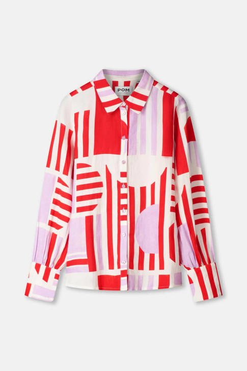 Pom Amsterdam Blouse Sundeck Linen 