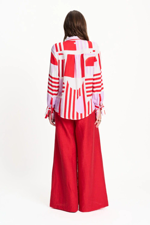 Pom Amsterdam Blouse Sundeck Linen 