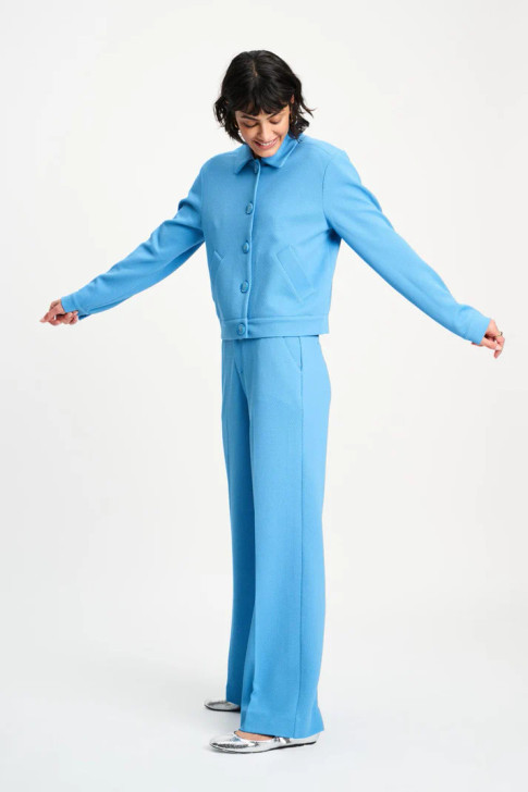 Pom Amsterdam Jacket Iris Smashing Blue 