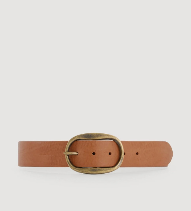Hartford Angus Belt Woman Leather Belt Brown