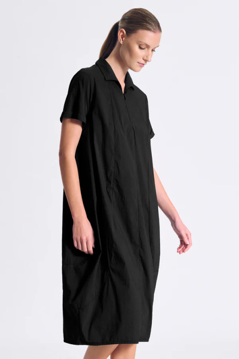 Transit Par Such Dress Short Sleeve Black 