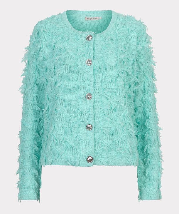 Esqualo Cardigan Fringes / SP26.02023