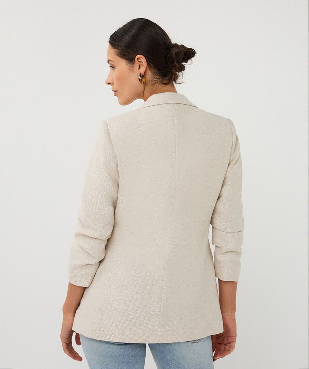 Esqualo Blazer Linen Sand