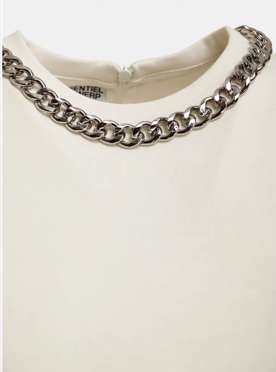 Essentiel Antwerp Klaim T-Shirt With Chain