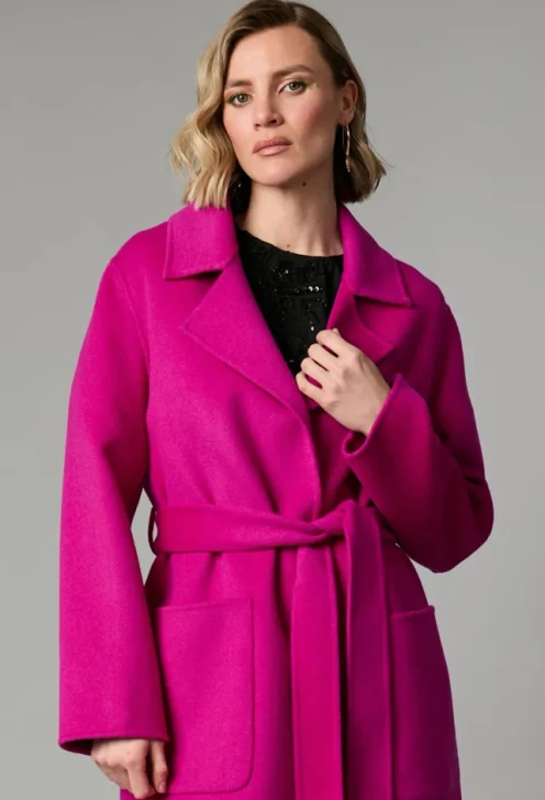 Fee G Eva Wool Coat Magenta / 200C/159