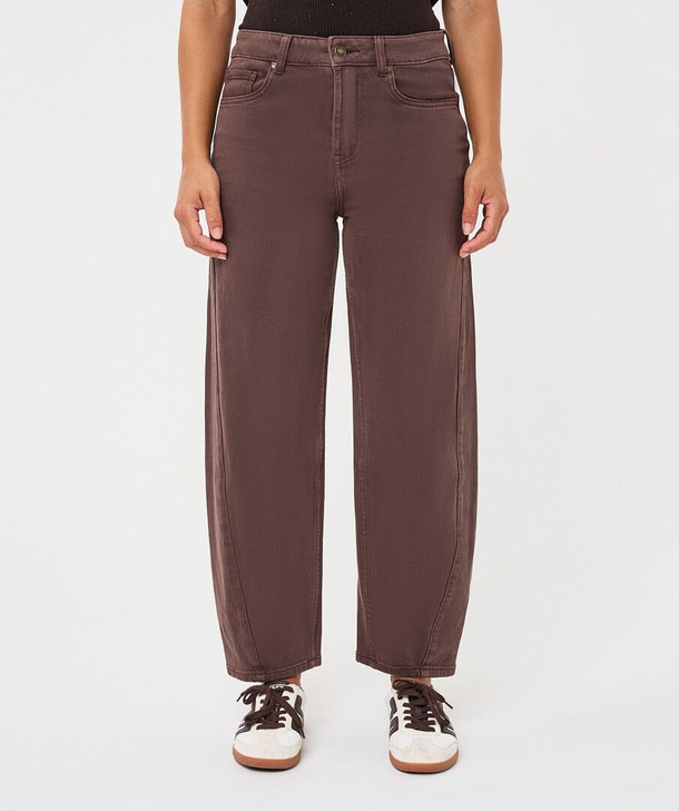 Esqualo Trousers Barrel Jeans Cacao 