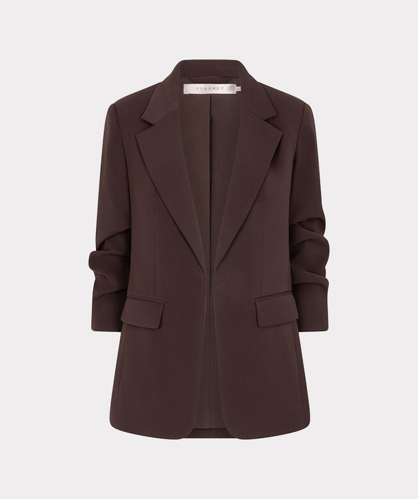 Esqualo Blazer 3/4 Slve Cacao F26.10501 
