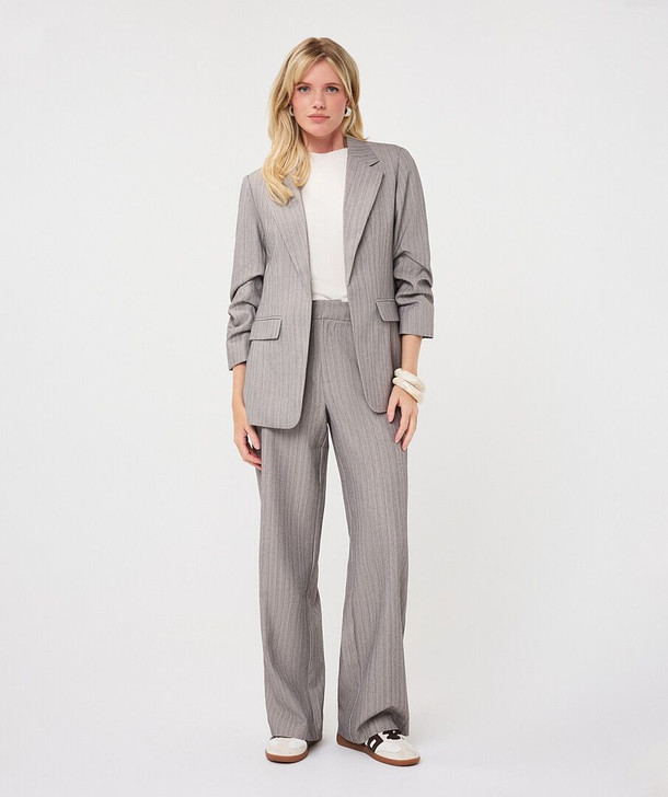 Esqualo Blazer 3/4 Slve Herringbone