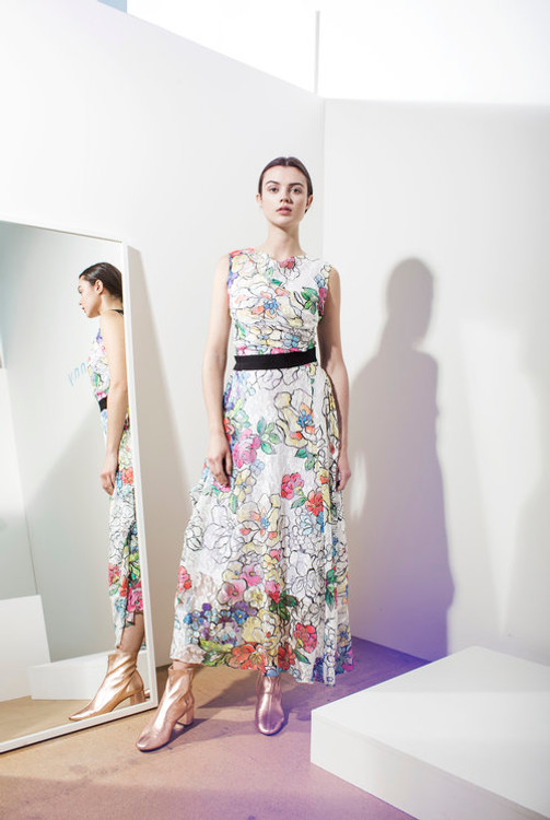 Dramatic Floral Trends arrive into Anastasia Boutique, stunning Wedding outfits by Irish Designers: Fee G and Caroline Kilkenny