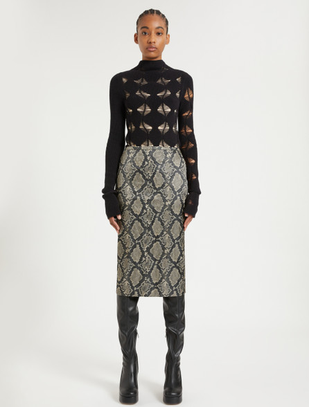 スカート SPORTMAX Printed Nylon Blend Gestro Skirt Sportmax Skirts | Anastasia