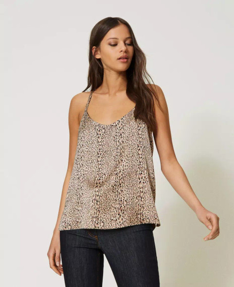 Twinset Cami Leopard Anastasia Boutique 