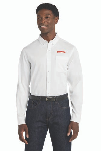 OS Port Authority® Long Sleeve SuperPro React™ Twill Shirt