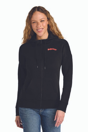 OS District® Women’s Perfect Weight® Fleece Drop Shoulder Full-Zip Hoodie