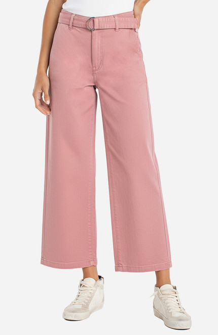 STRIDE WIDE LEG W/ SELF BELT 28 INSEAM
