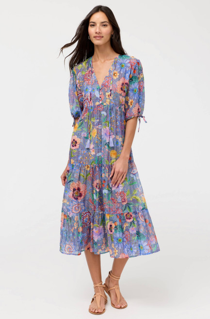 LILLIANA ALL TIERED MAXI DRESS