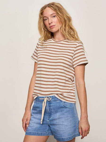 PERFECT TEXTURED TEE
