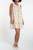 SLVLESS WOVEN DRESS W/CROCHET