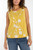 SLEEVELESS BUTTON BACK BLOUSE