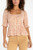 1/2 PUFF SLEEVE PEPLUM TOP