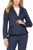 PEPLUM BLAZER NAVY DUSK