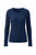 LONG SLV SCOOP NECK KNIT TOP - CLUB NAVY